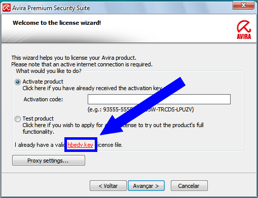 chave avira-premium-gratuito-por-6-meses