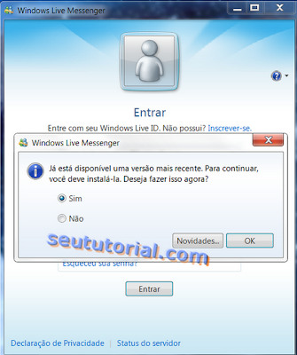 atualização obrigatória do msn como-não-atualizar-o-msn