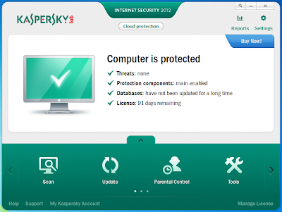 kaspersky 2012 3 meses
