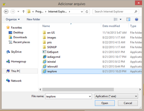 bloquear determinados programas windows