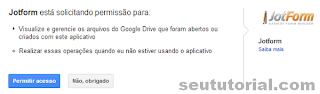 como usar jotform google-drive 2013