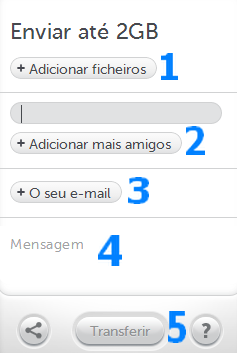 enviar arquivo ilimitado email