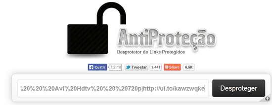 extensão burlar protetor link chrome firefox