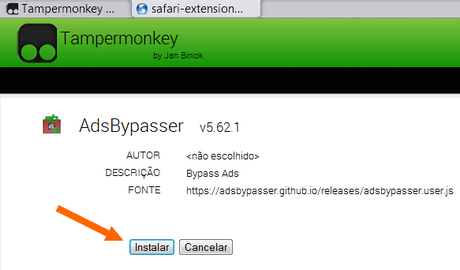 desbloquear links curtos
