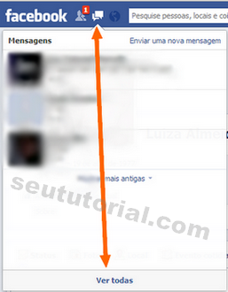 apagar todas mensagens facebook