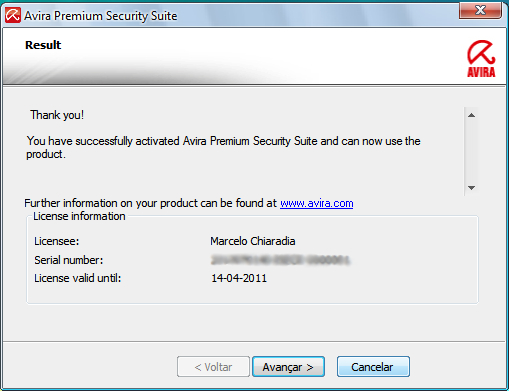 cancelar avira-suite-10-gratis-6-meses-2011
