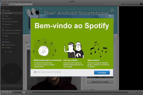 criar conta spotify tutorial youtube