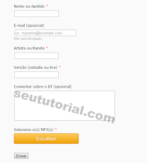 formulario upload arquivos blogger meu e-mail