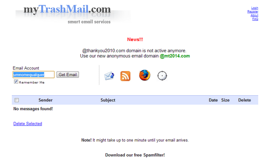 validar cadastros sem usar e-mail pessoal