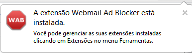 bloquear banner publicidade outlook