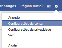 ver se alguem acessou minha conta facebook