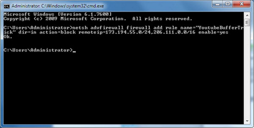 burlar traffic shaping youtube prompt