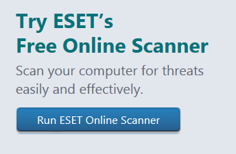 eset online scanner site