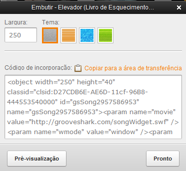 como-compartilhar-músicas-grooveshark-no-blogger