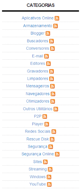 assinar feed marcadores separados blogger