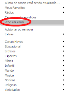tv-online-com-megacubo escolher-canal