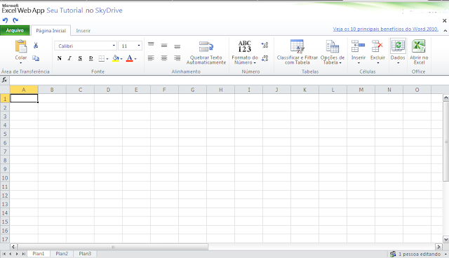 utilizar office sem instalar nada