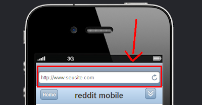 testar seu site em um iphone