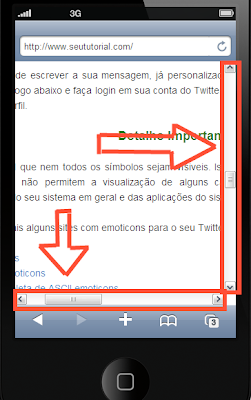 iphone simular site em dispositivo móvel