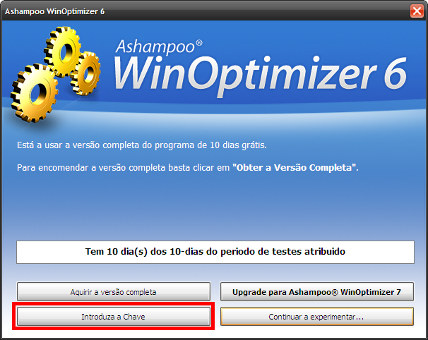 promoção win optimizer
