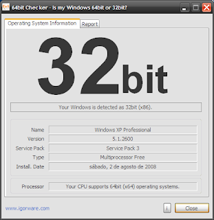 saber se meu pc é 32 ou 64 bits