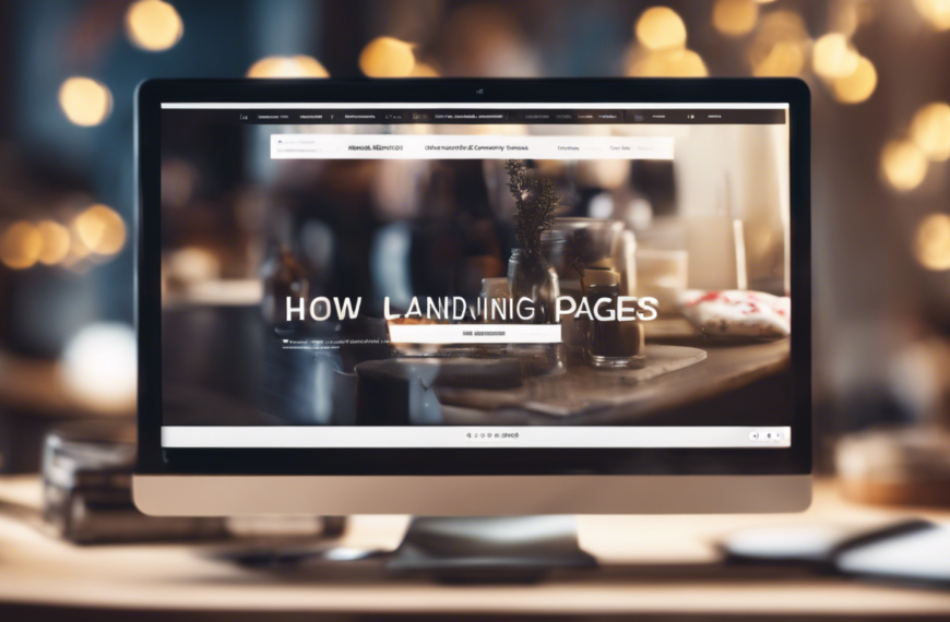 aprenda como otimizar suas landing pages para obter a conversão máxima com as melhores práticas e estratégias de marketing digital.